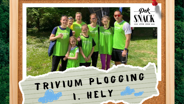 Trivium Plogging első helyezést értünk el!