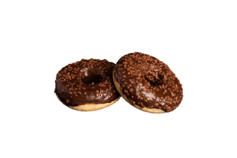 DONUT WITH CHOCOLATE FLAVOUR